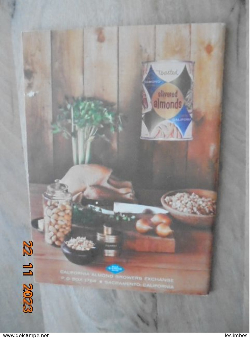 Treasury Of The World's Best Almond Recipes - Blue Diamond The Almond People 1963 - Nordamerika