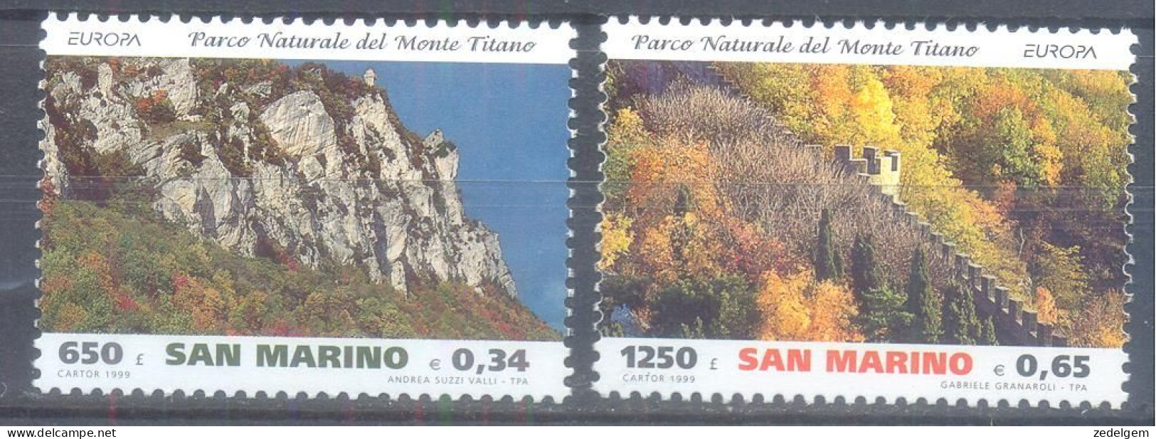 SAN MARINO  (EUR006)  XC - 1999