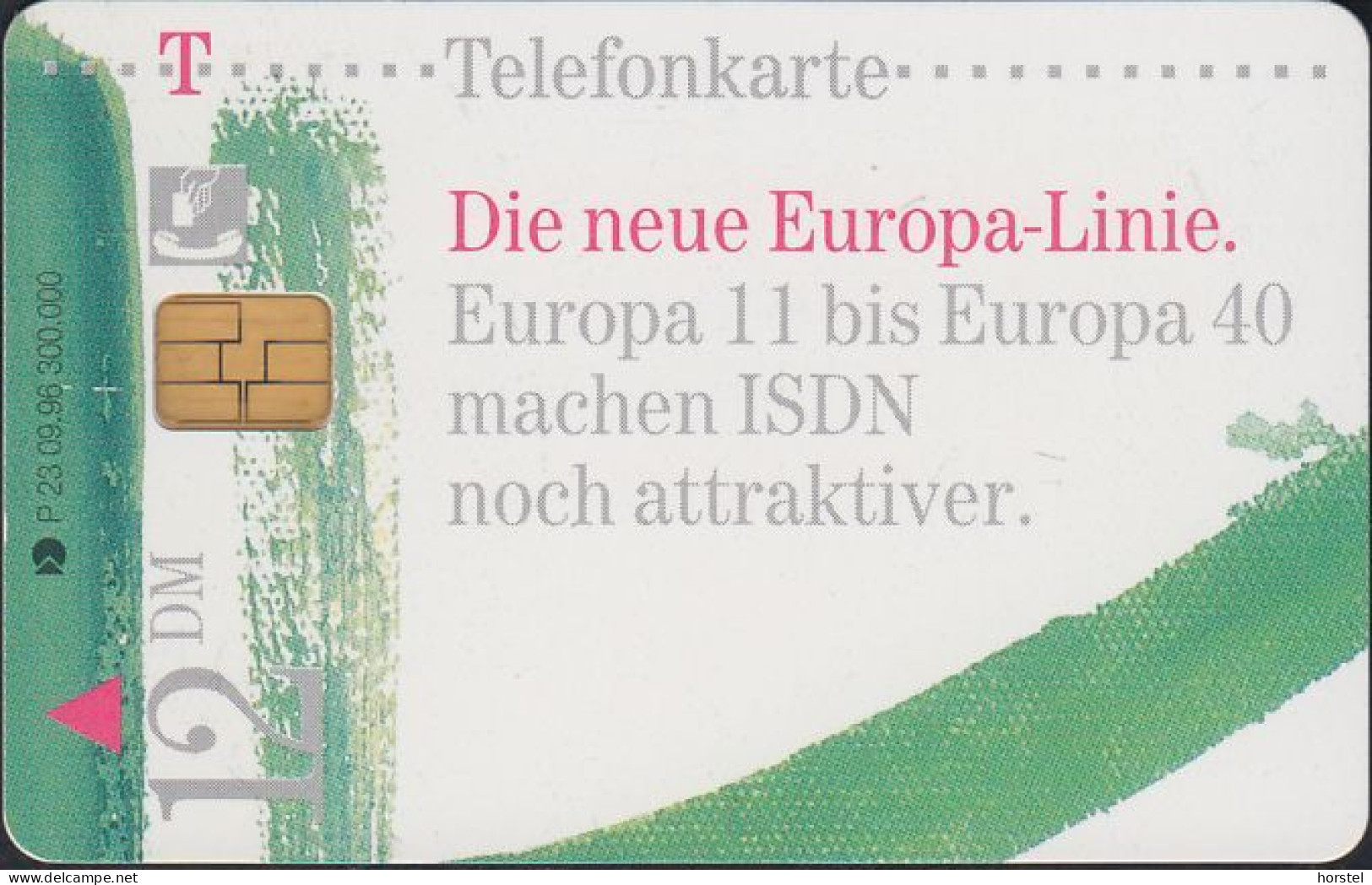 Germany P23/96 Telefon - Euro-Line  DD:5610 - P & PD-Series: Schalterkarten Der Dt. Telekom