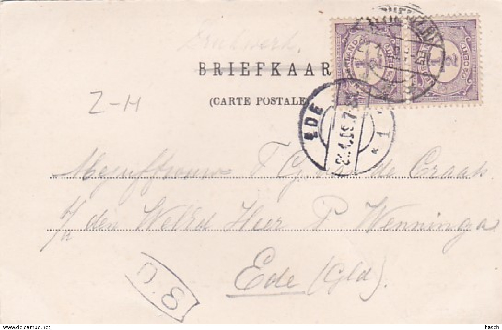 484414Alfen, Rijngezicht, Bij Hotel ,,St. Joris’’.(poststempel 1909) - Alphen A/d Rijn