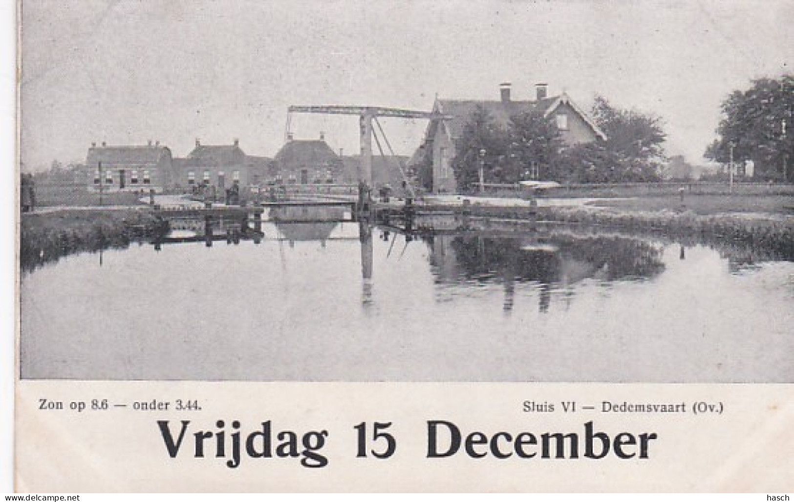 4844313Dedemsvaart, Sluis VI.(diverse Vouwen Zie Achterkant) - Dedemsvaart