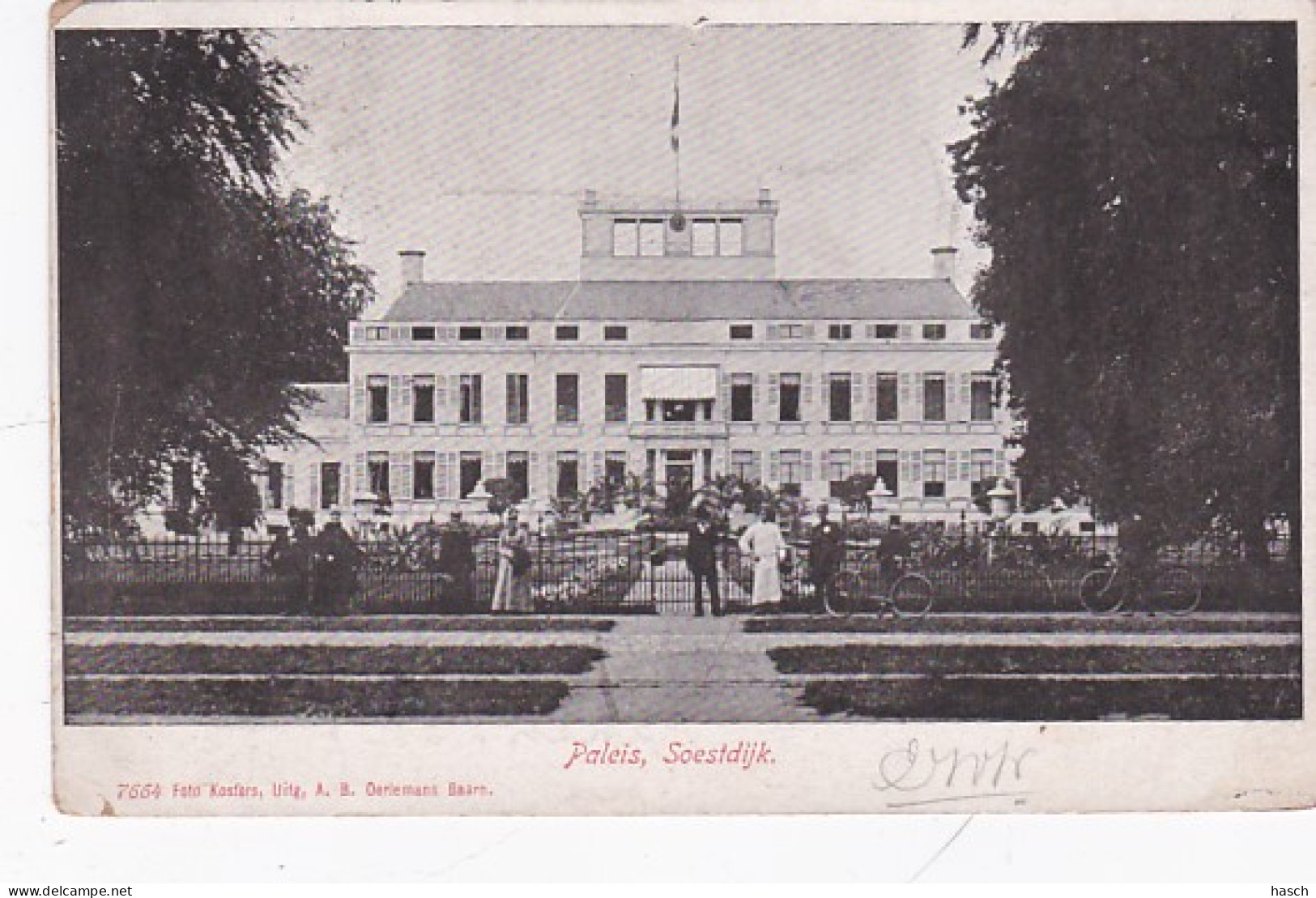 4844317Paleis, Soestdijk. 1904.(zie Hoeken En Randen) - Soestdijk