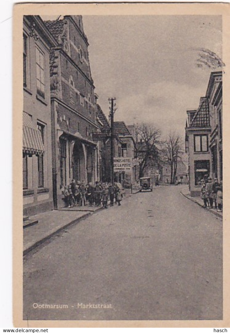 4844357Ootmarsum, Marktstraat. (minuscule Vouwen In De Hoeken) - Ootmarsum