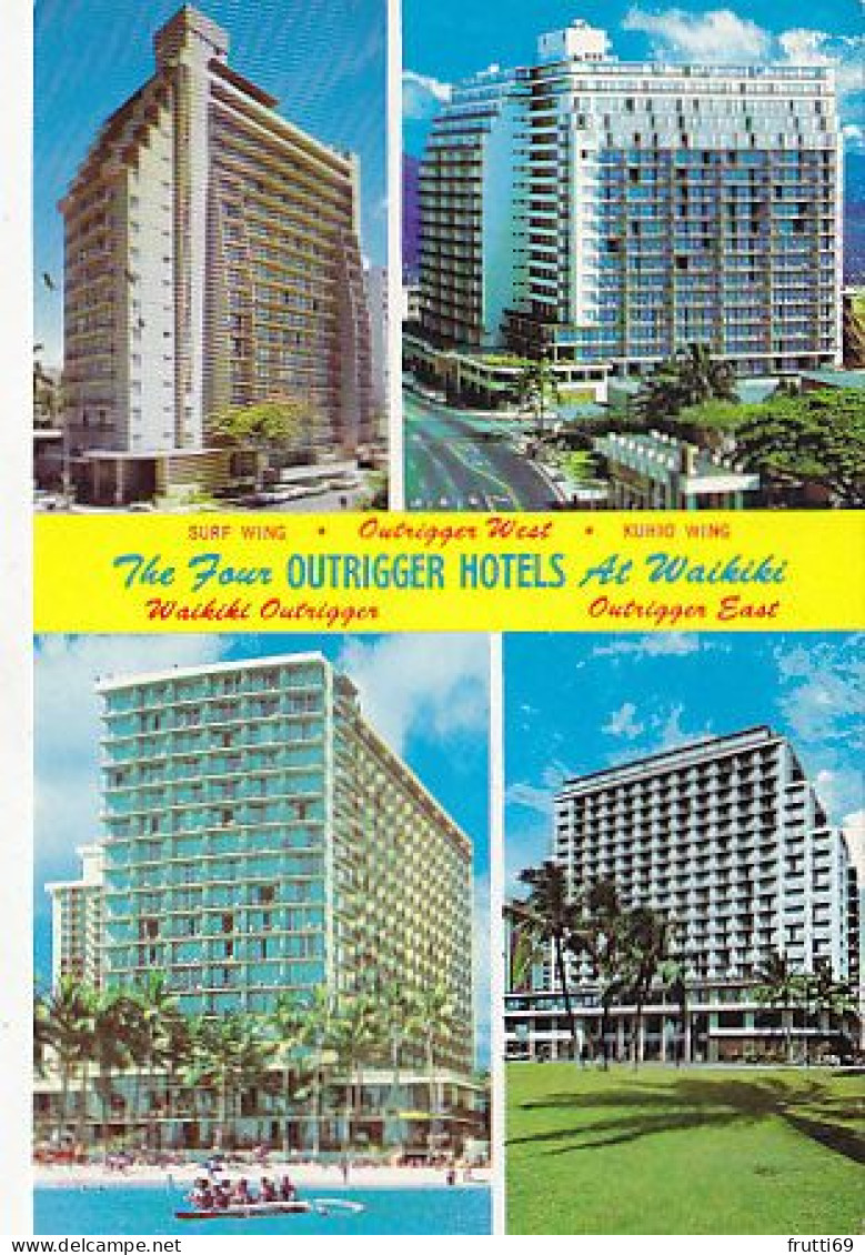 AK 182178 USA - Hawaii - Honolulu - The Waikiki Outrigger Hotel - Honolulu