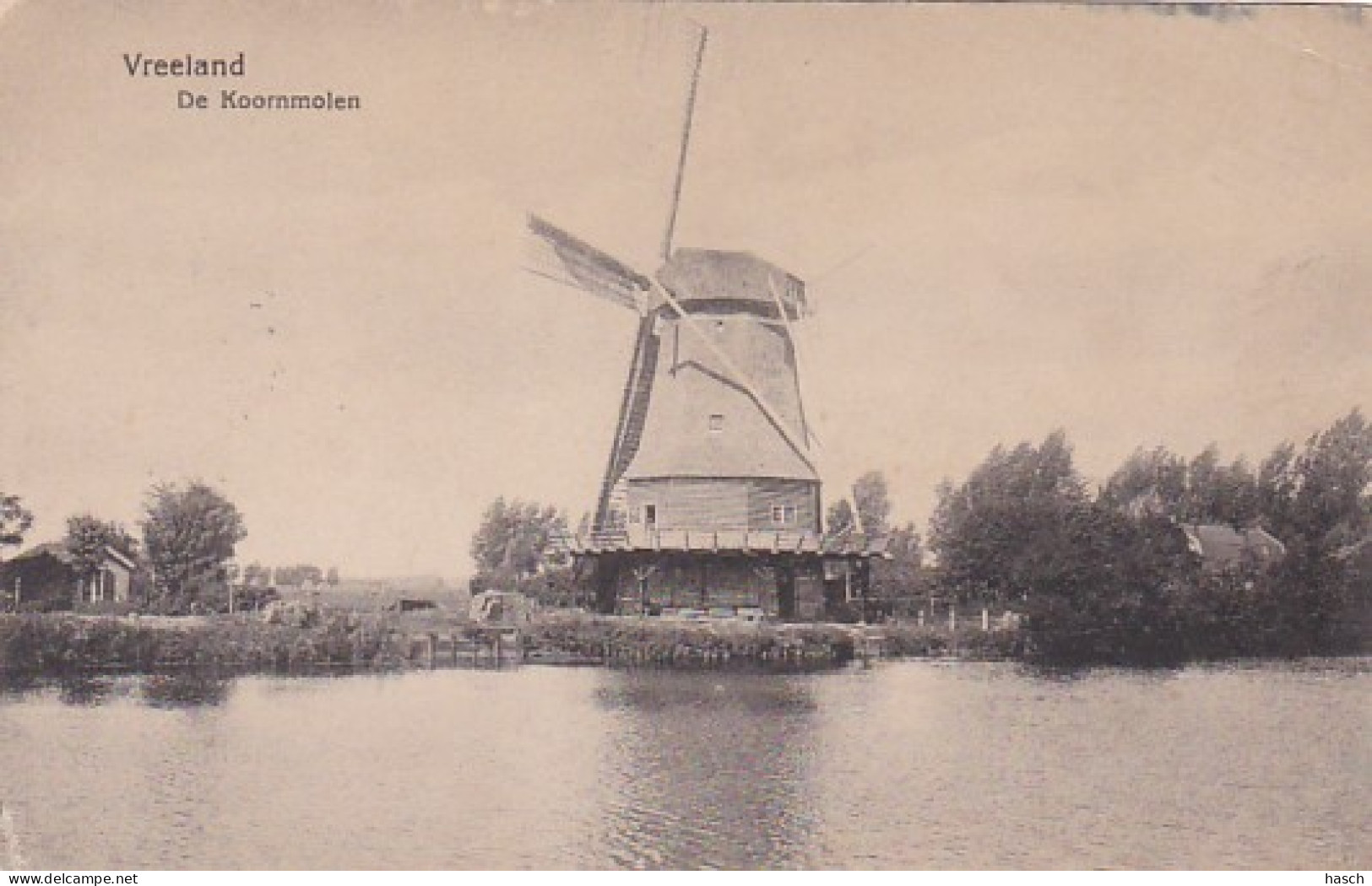 4844449Vreeland, De Koornmolen. (zie Hoeken) - Vreeland