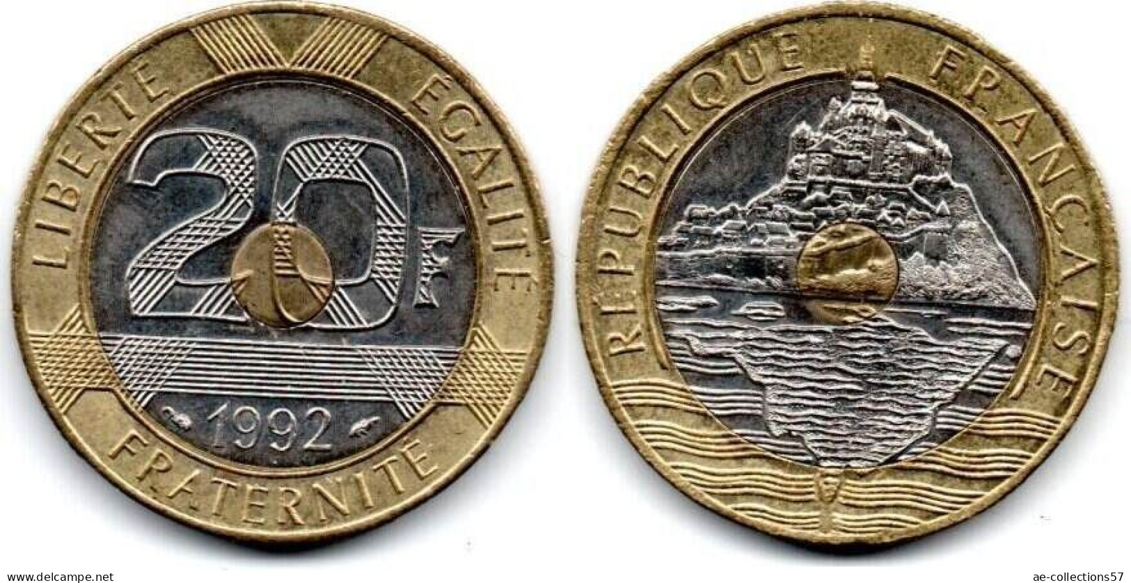 MA 28795 /   20 Francs 1992 V Fermé SUP - 20 Francs