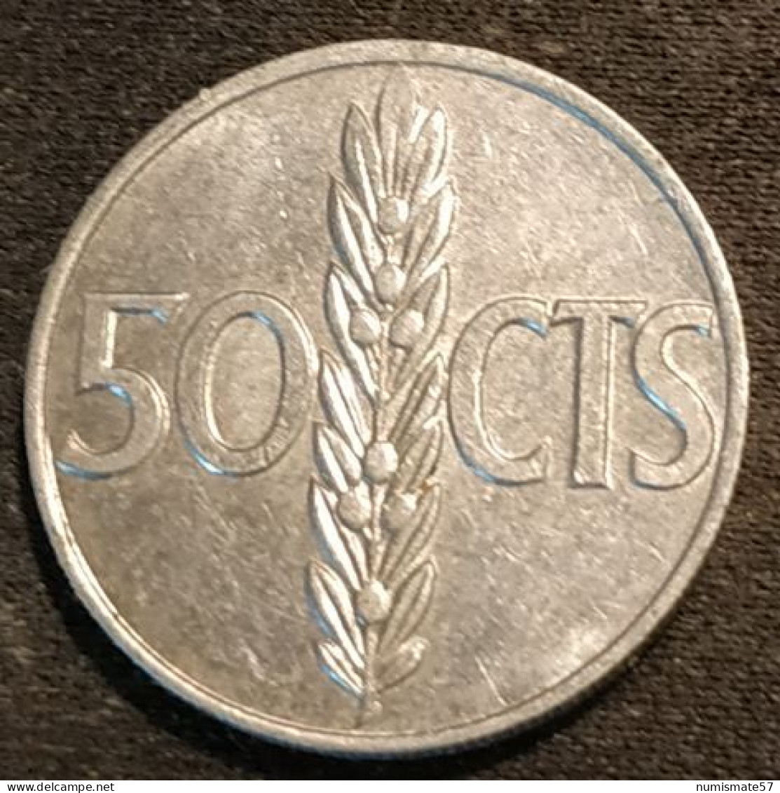 ESPAGNE - ESPANA - SPAIN - 50 CENTIMOS 1966 ( 1968 ) - Franco - KM 795 - 50 Céntimos