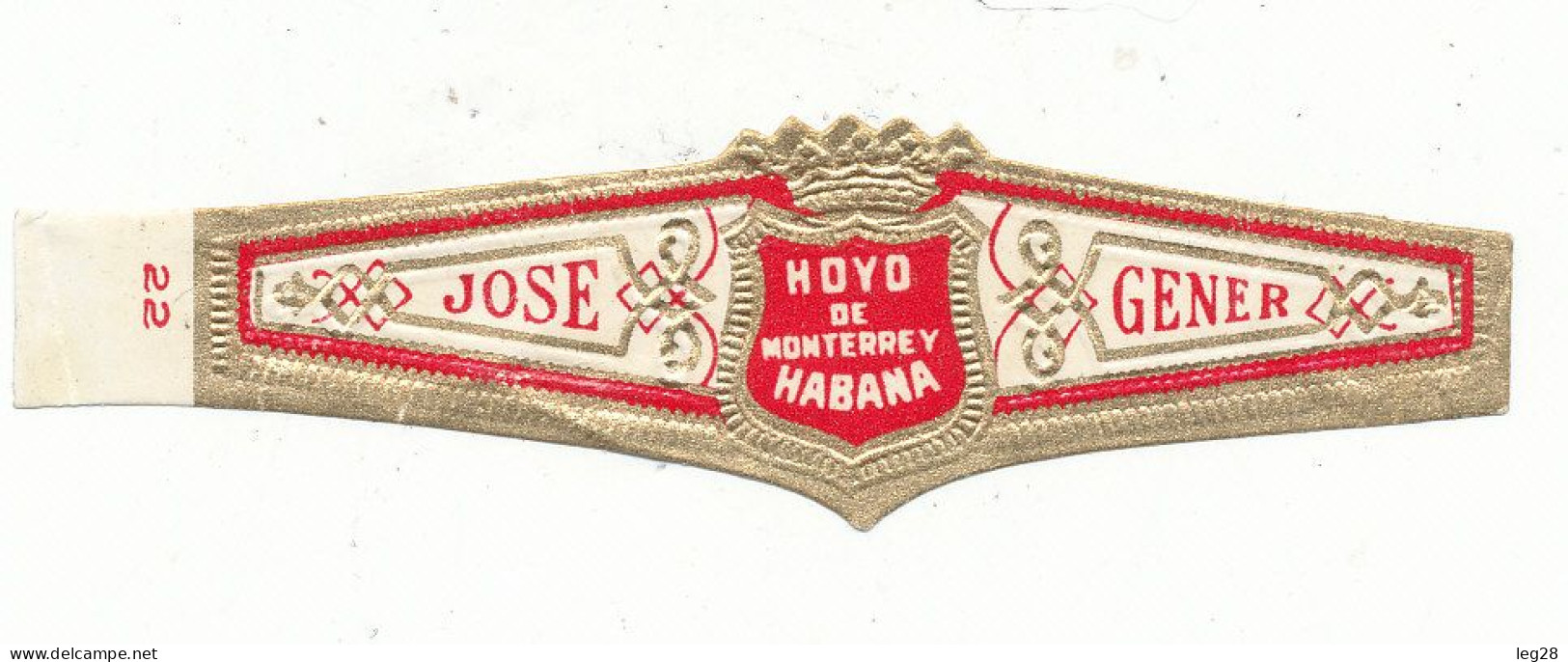 HOYO DE MONTERREY - Bauchbinden (Zigarrenringe)