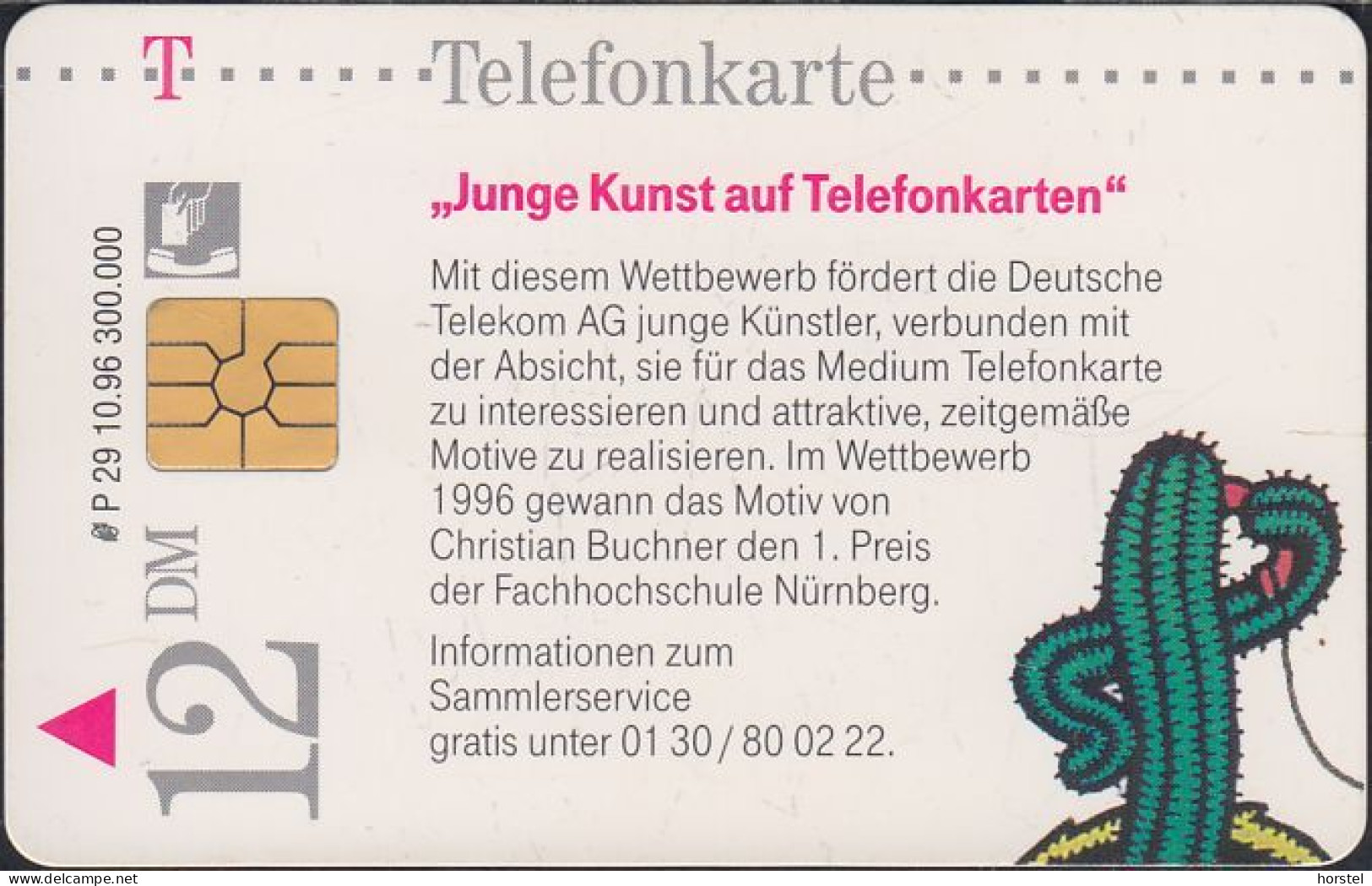 Germany P29/96 Comic - Jung Kunst - Häuptling - P & PD-Series: Schalterkarten Der Dt. Telekom