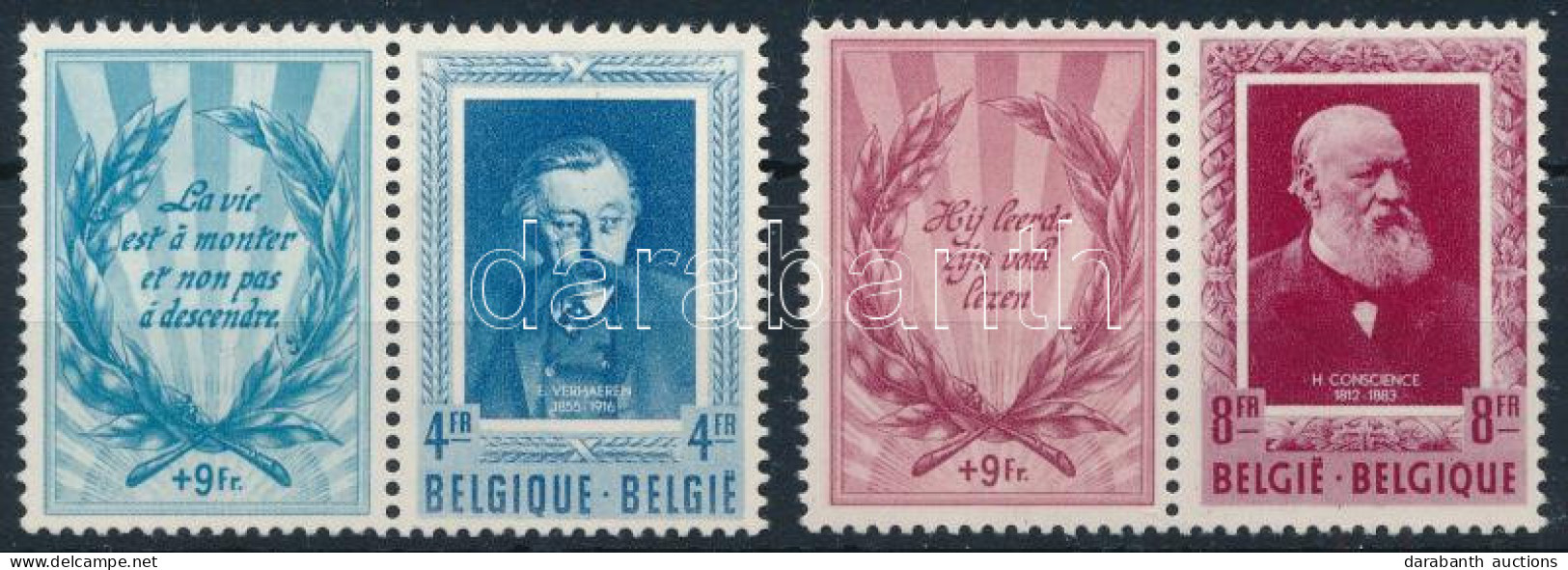 **, * Belgium 1952 Mi 947-948 Zf (**Mi EUR 200,-) - Otros & Sin Clasificación