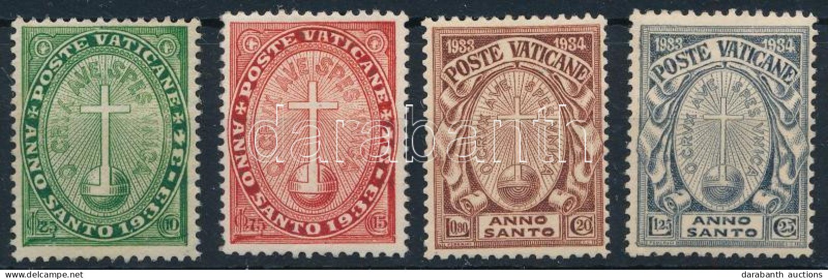 **, * Vatikán 1933 Mi 17-20 (**Mi EUR 120,-) - Other & Unclassified