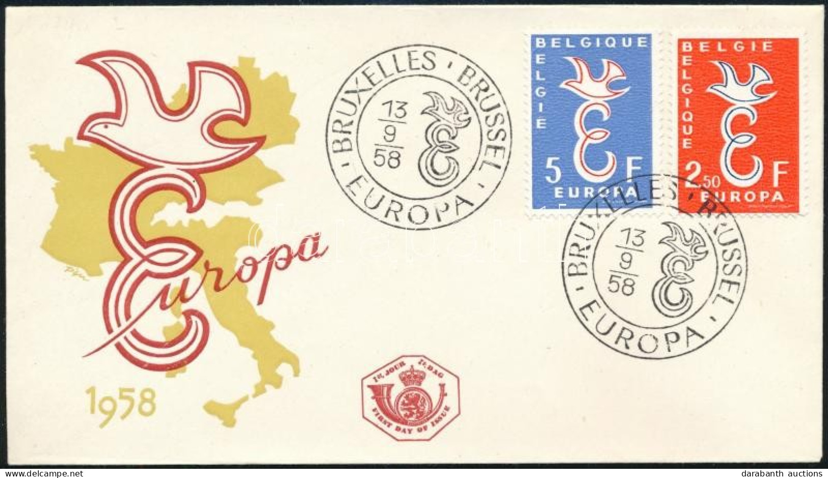 Belgium 1958 - Other & Unclassified