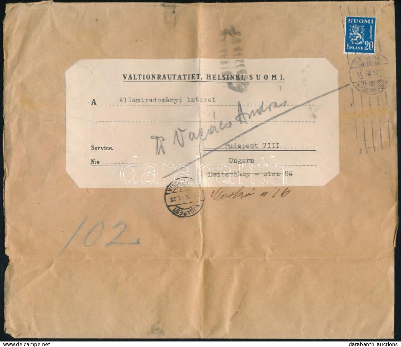 Finnország 1950 - Other & Unclassified