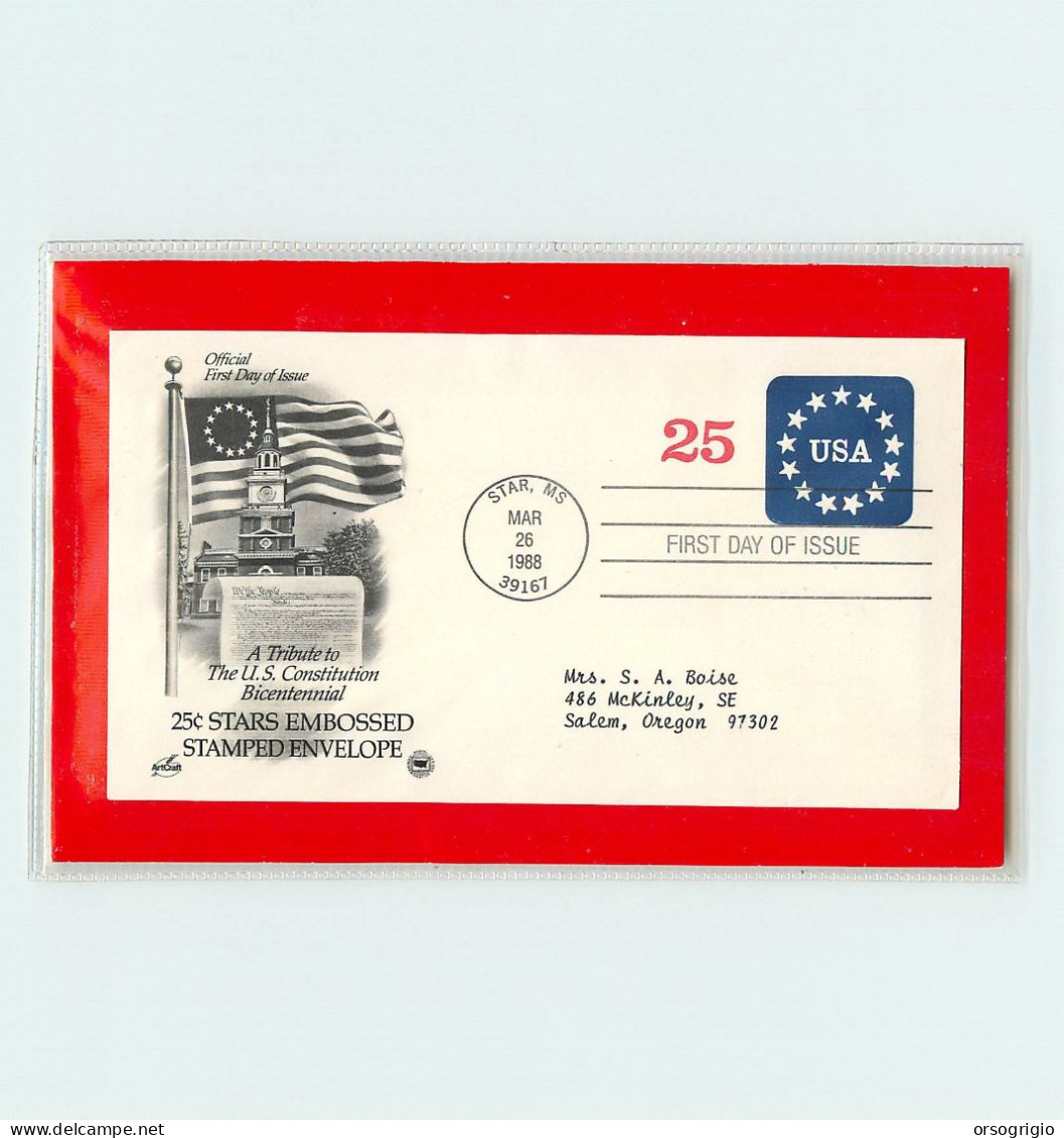 USA - Intero Postale - Ganzsachen - Stationery -  25c. - 1981-00