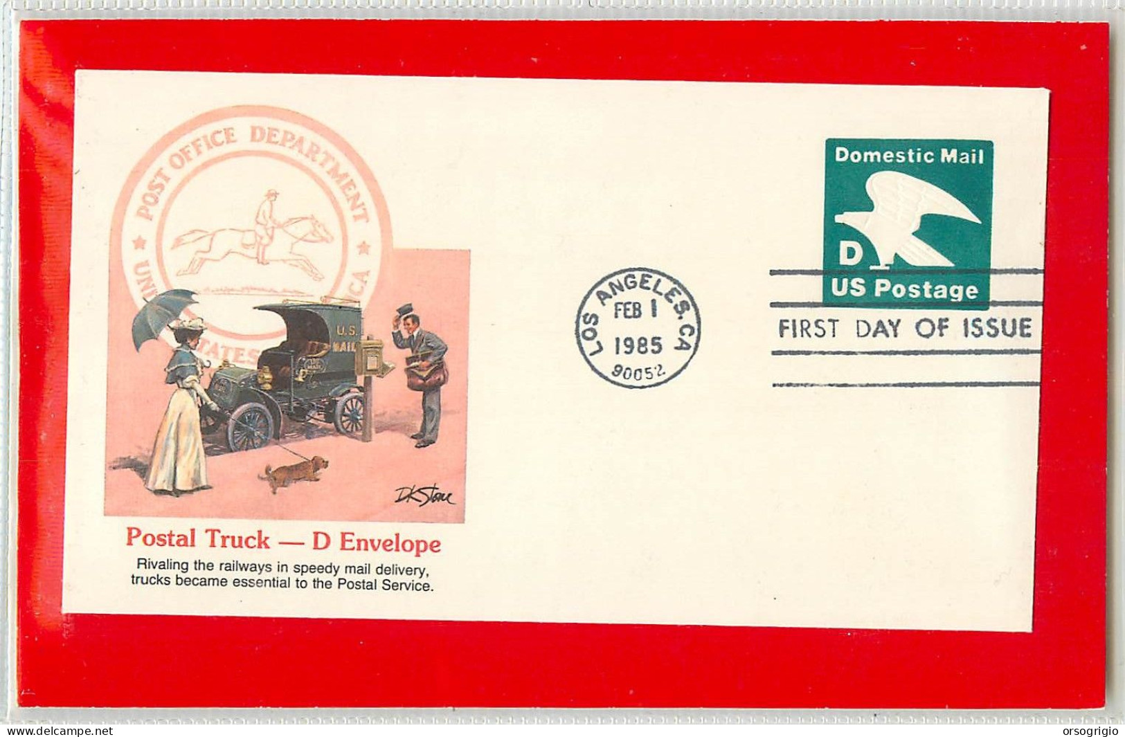 USA - Intero Postale - Ganzsachen - Stationery -  Domestic Mail  D - 1981-00