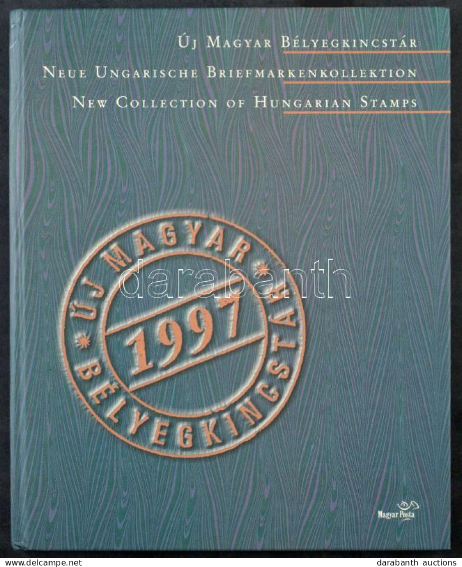 ** 1997 Új Magyar Bélyegkincstár, Benne Földrészek állatai (I.) Feketenyomat Blokk Fekete Sorszámmal (~31.000) - Otros & Sin Clasificación