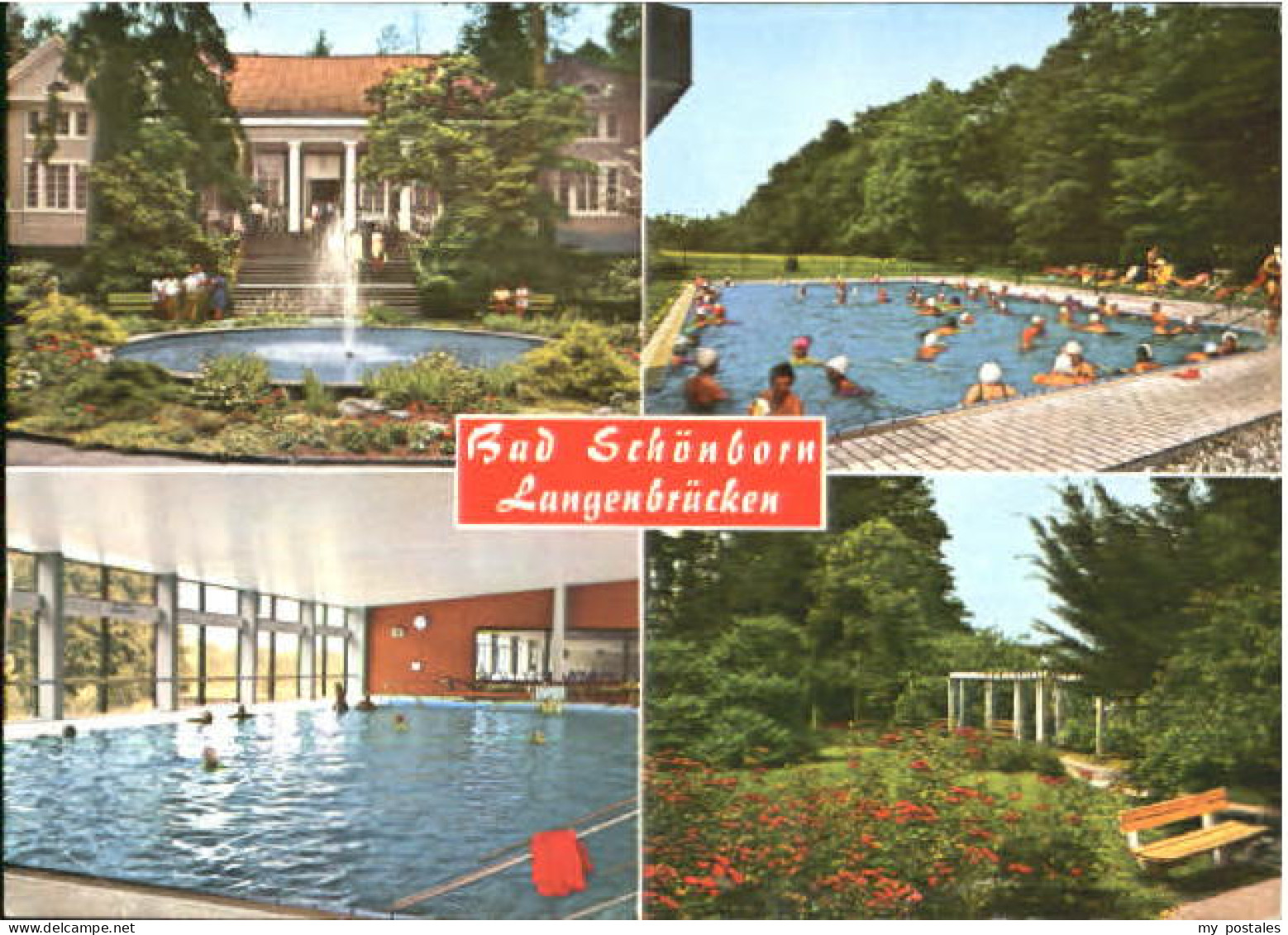 70111053 Bad Schoenborn Bad Schoenborn Langenbruecken X 1980 Bad Schoenborn - Bad Schönborn
