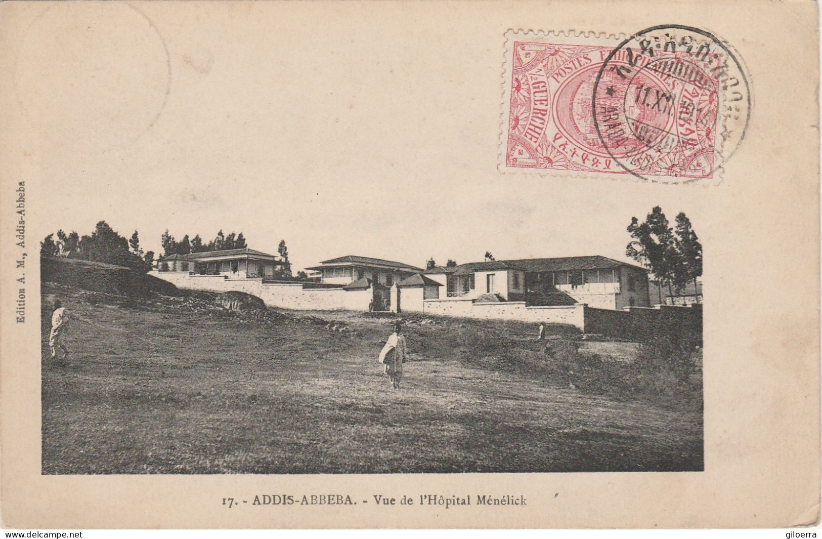 ADDIS - ABBEBA  Vue De L'Hôpital Ménelick (LA) - Ethiopie