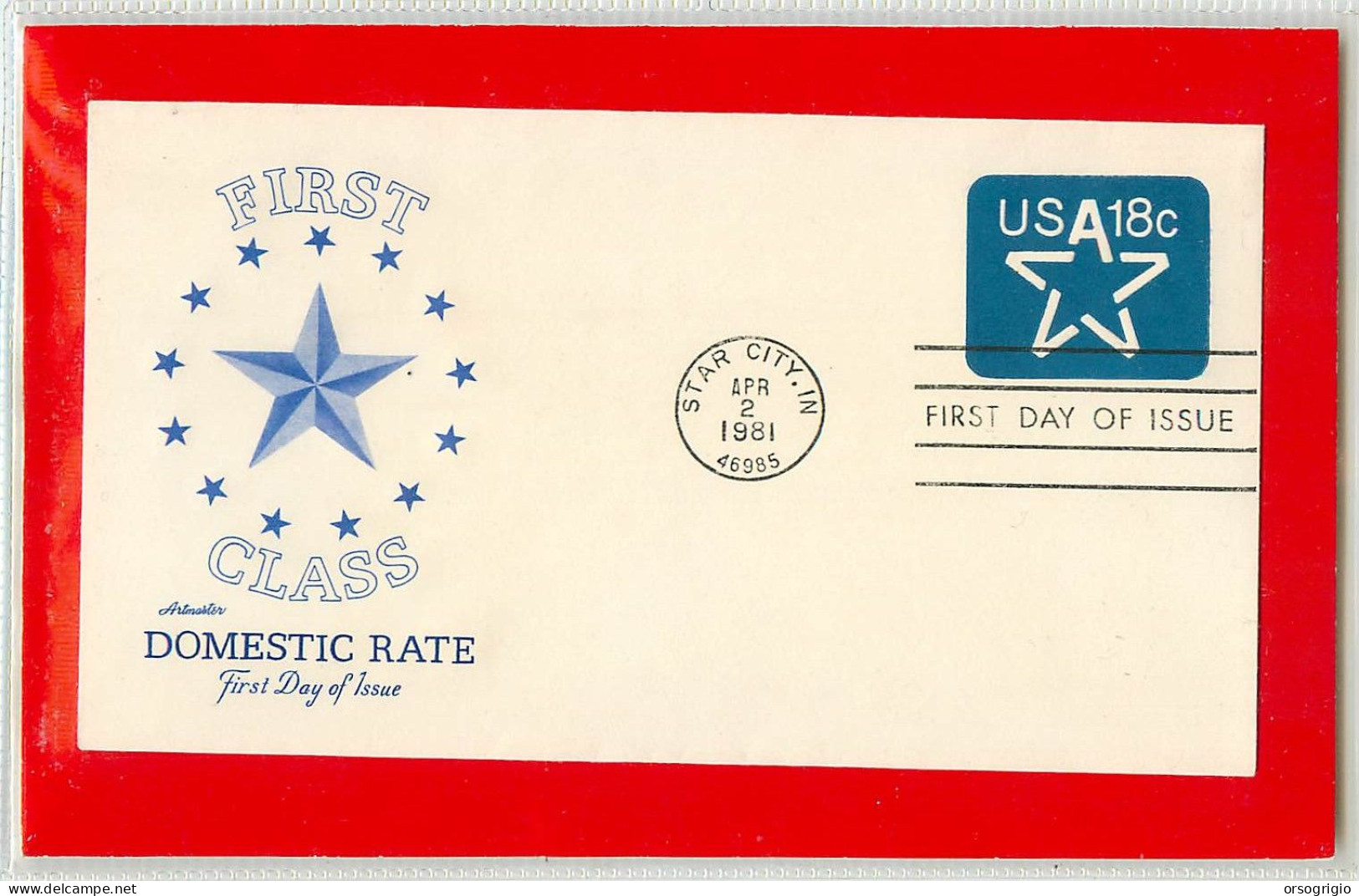 USA - Intero Postale - Ganzsachen - Stationery -  18c. - 1981-00