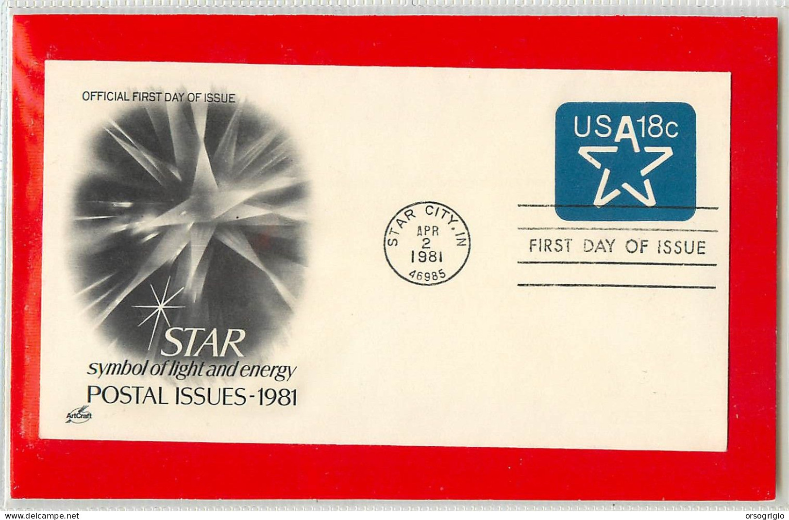 USA - Intero Postale - Ganzsachen - Stationery -  18c. - 1981-00