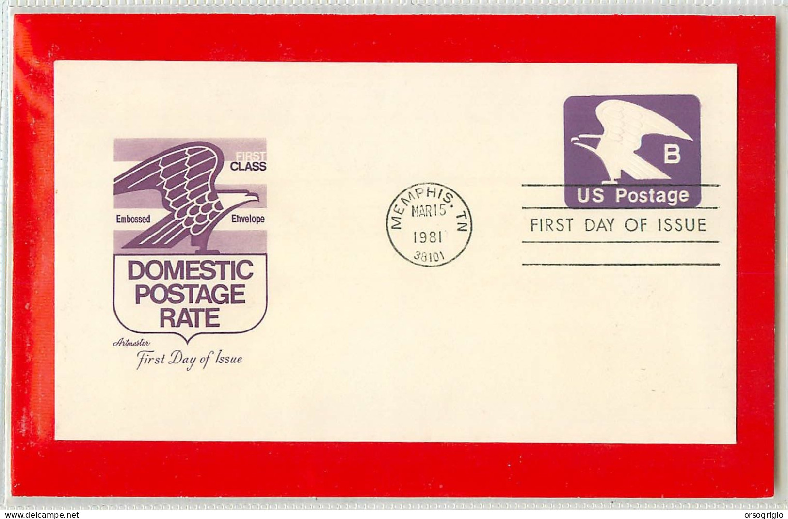 USA - Intero Postale - Ganzsachen - Stationery -  Domestic Postage  B - 1981-00