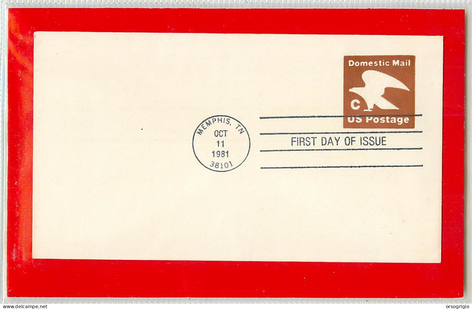 USA - Intero Postale - Ganzsachen - Stationery -  Domestic Mail C - 1981-00