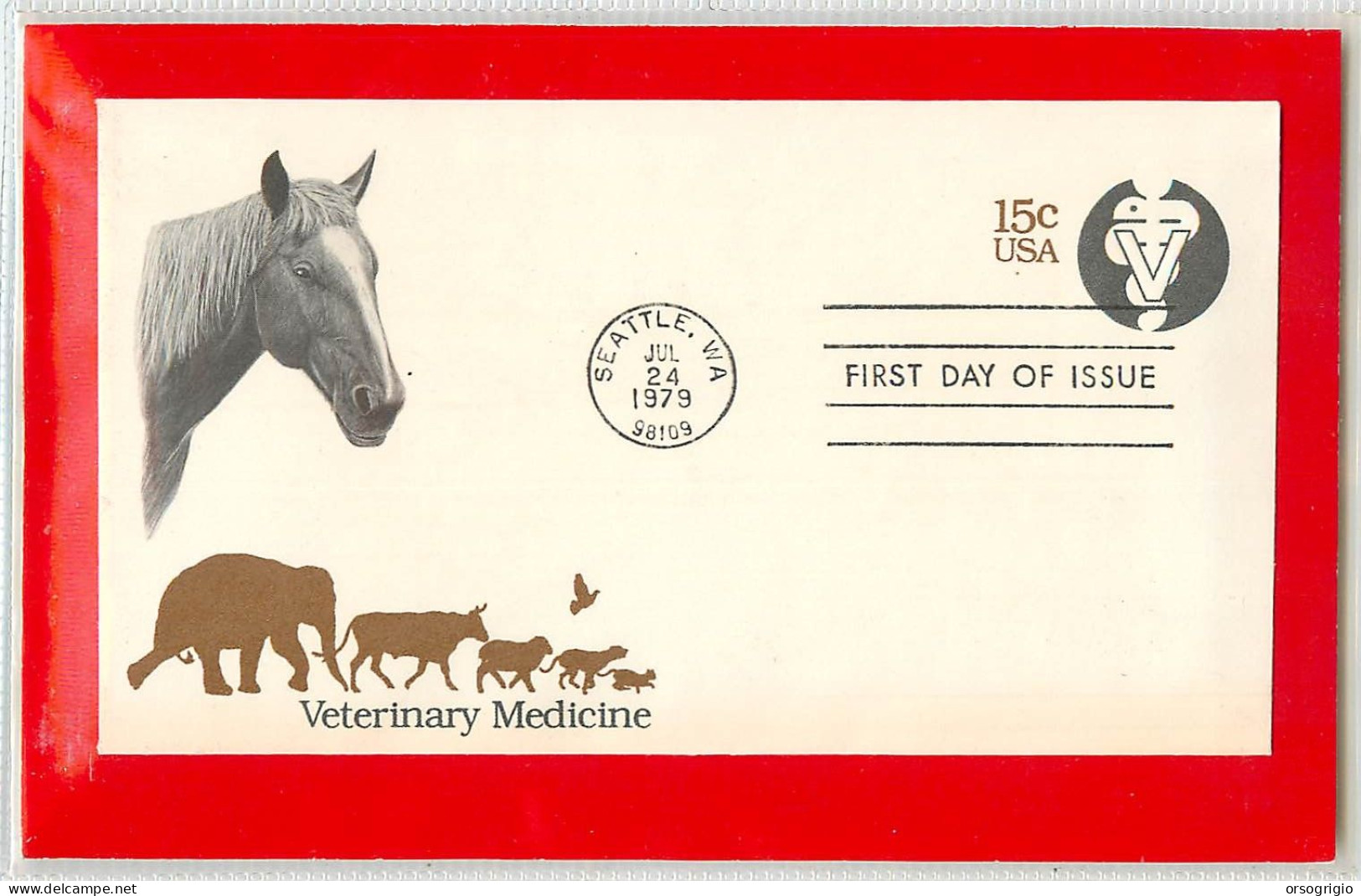 USA - Intero Postale - Ganzsachen - Stationery -  Veterinary Medicine  15c. - 1961-80