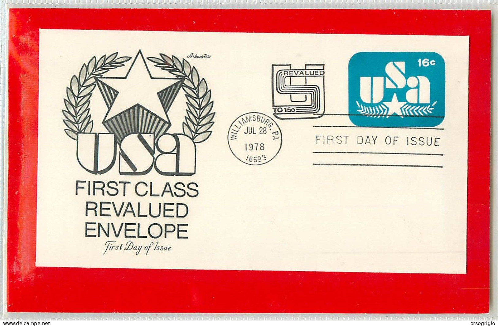 USA - Intero Postale - Ganzsachen - Stationery -  16c. - 1961-80