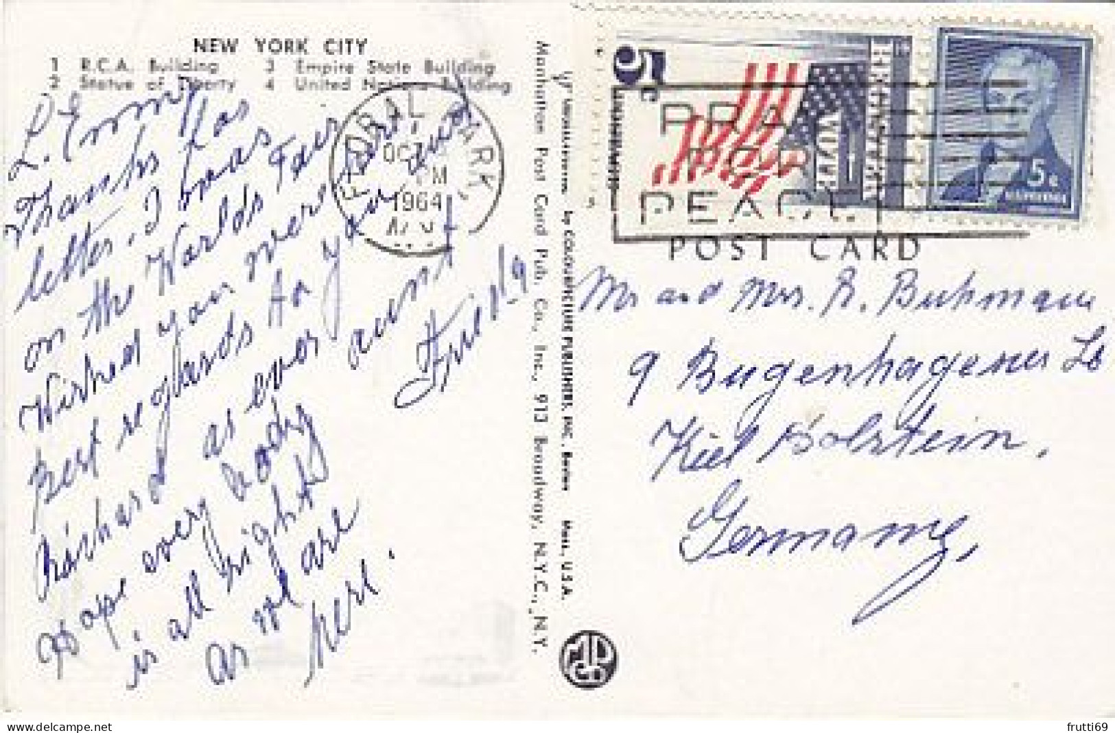 AK 182231 USA - New York City - Multi-vues, Vues Panoramiques