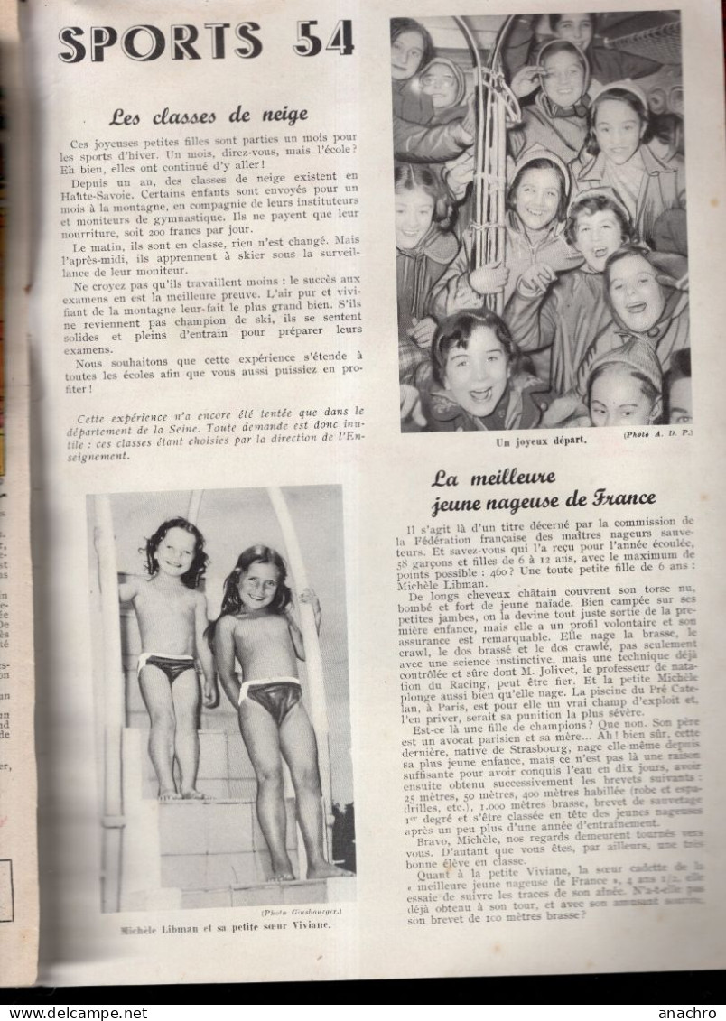 Magazine LISETTE N°17 ZETTE Reporter Du 25 Avril 1954 NIQUE Et Son Scooter - Lisette