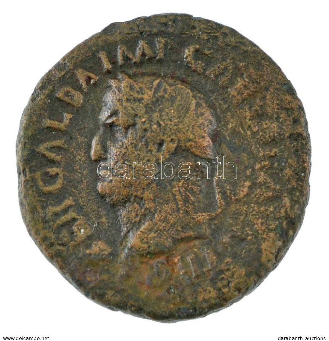 Római Birodalom / Róma / Galba 68-69. As Bronz (10,15g) T:VF,F Roman Empire / Rome / Galba 68-69. As Bronze "SER GALBA I - Unclassified