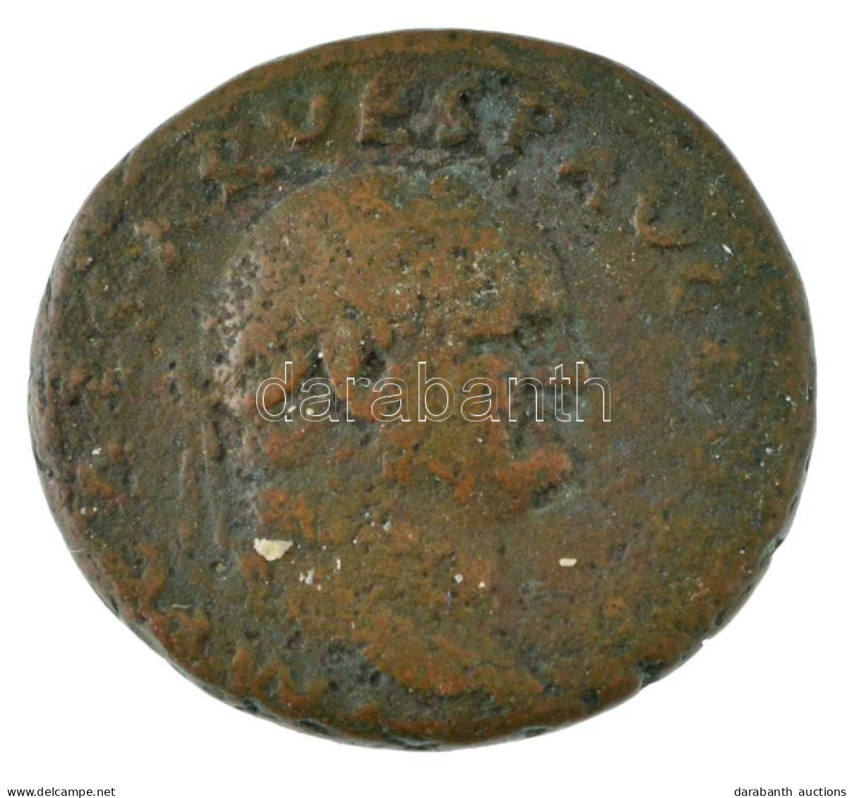 Római Birodalom / Róma / Vespasianus 76. As Bronz (11,36g) T:F Roman Empire / Rome / Vespasian 76. As Bronze "[IMP] CAES - Ohne Zuordnung