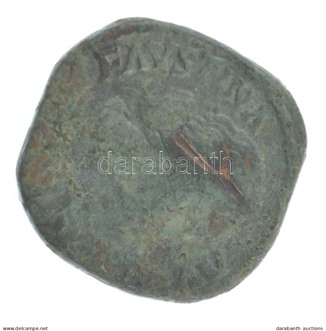 Római Birodalom / Róma / II. Faustina 147-176. Sestertius (24,38g) T:2-,3 Roman Empire / Rome / Faustina II 147-176. Ses - Ohne Zuordnung