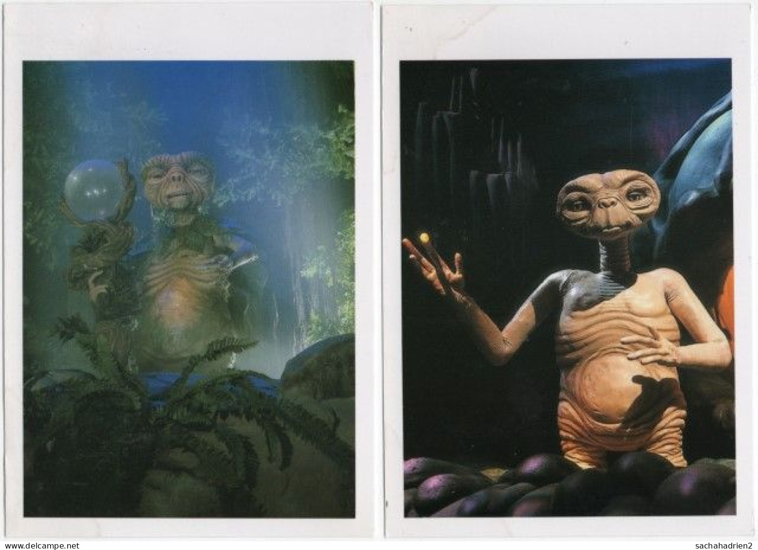 Gf. ORLANDO. Universal Studios Florida. The E.T. Adventure. 2 Cards - Orlando