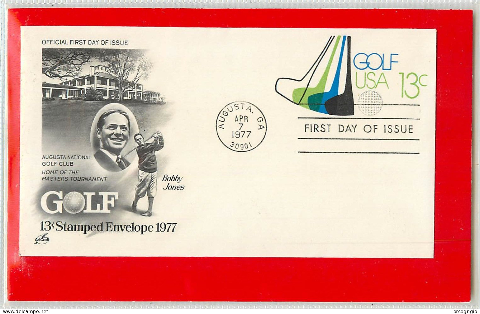 USA - Intero Postale - Ganzsachen - Stationery -  Golf  13c. - 1961-80