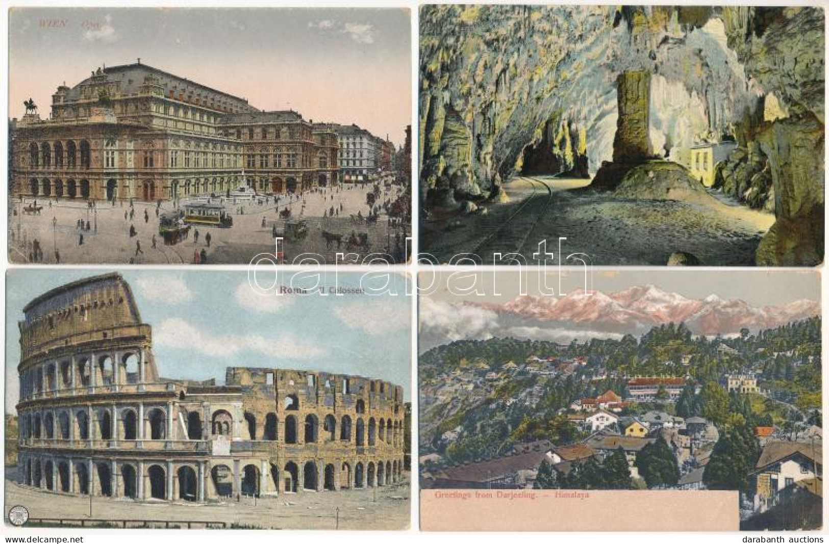 **, * 21 Db RÉGI Külföldi Város Képeslap Vegyes Minőségben / 21 Pre-1945 European And Other Town-view Postcards In Mixed - Non Classificati