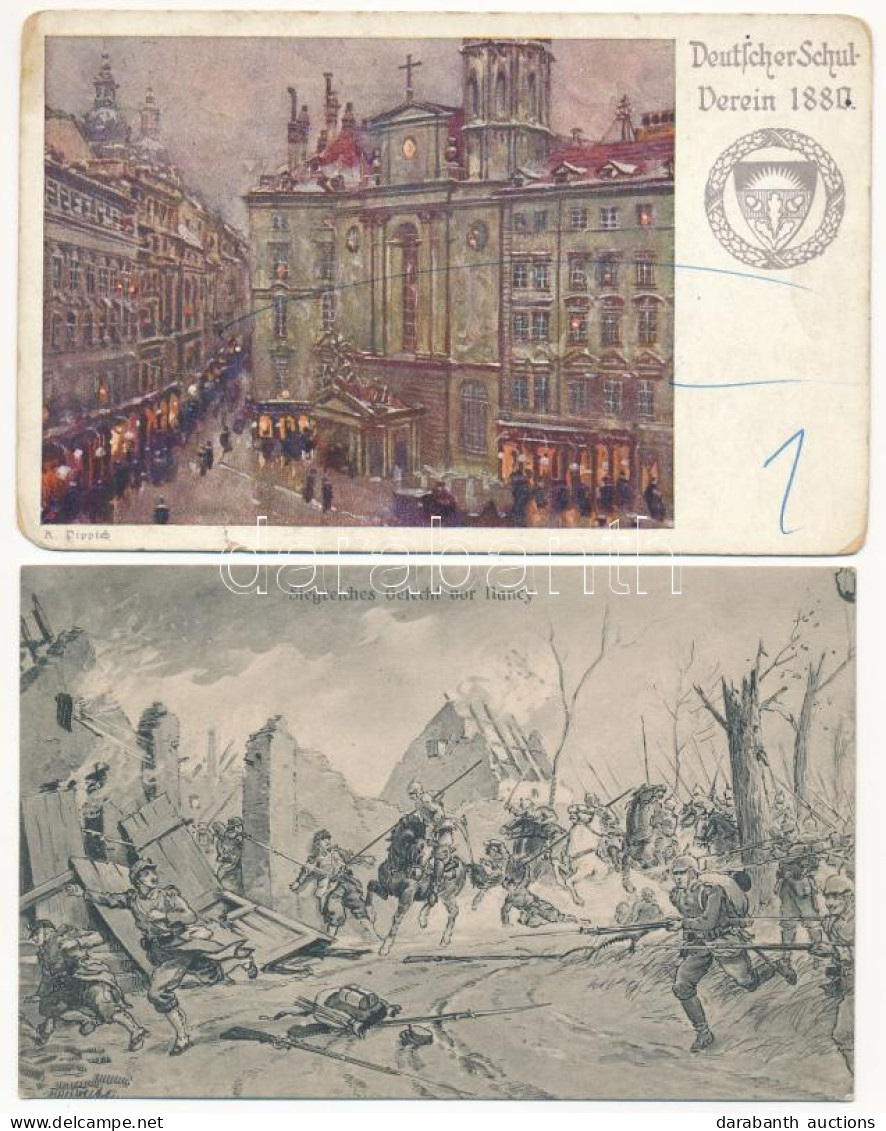 **, * 21 Db RÉGI Művész Képeslap Vegyes Minőségben: Festmények / 21 Pre-1945 Art Motive Postcards In Mixed Quality: Pain - Unclassified