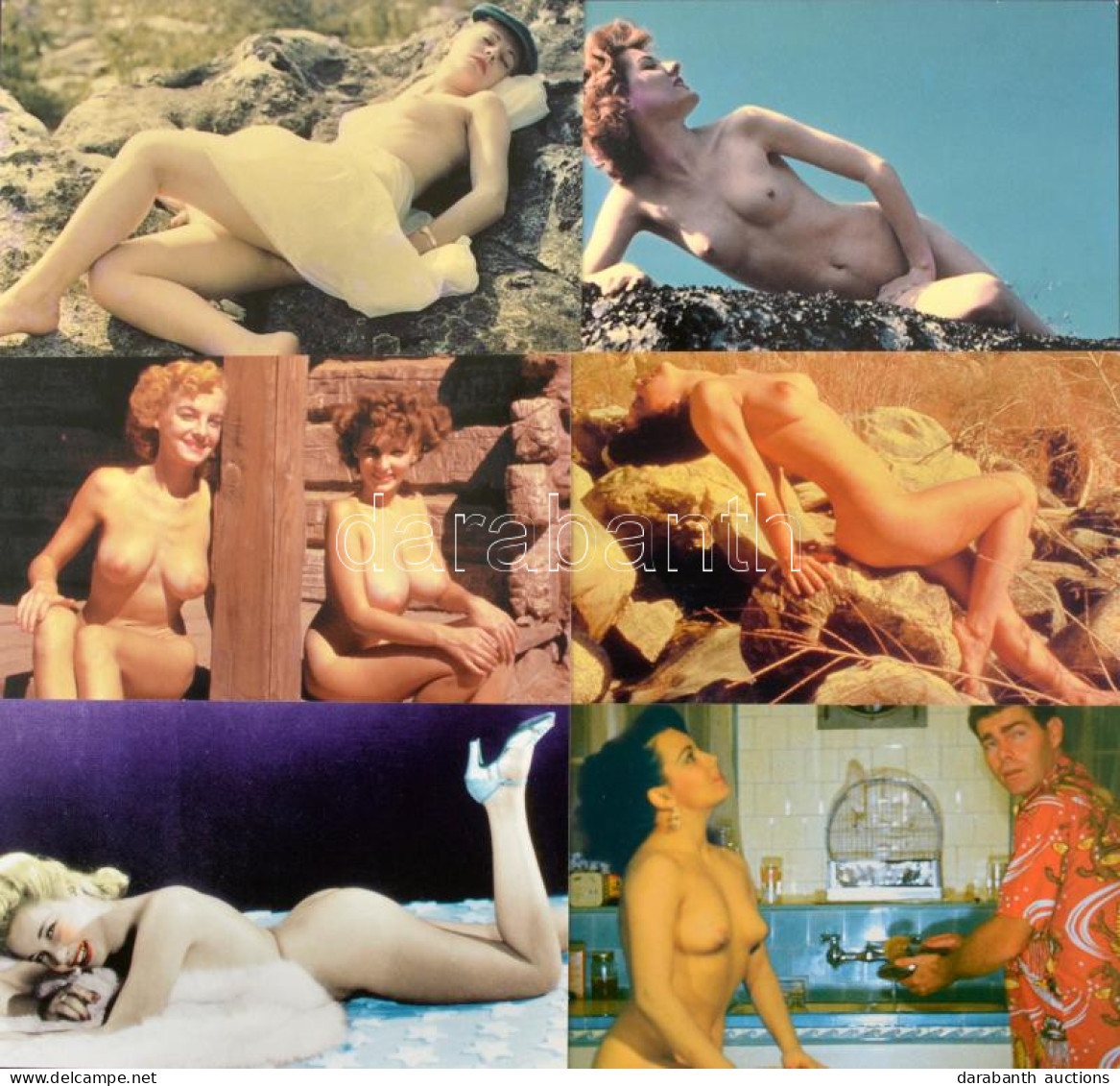 ** Kb. 89 Db MODERN Használatlan Motívum Képeslap: Erotikus Meztelen Pin-up Lányok / Cca. 89 Modern Unused Motive Postca - Unclassified