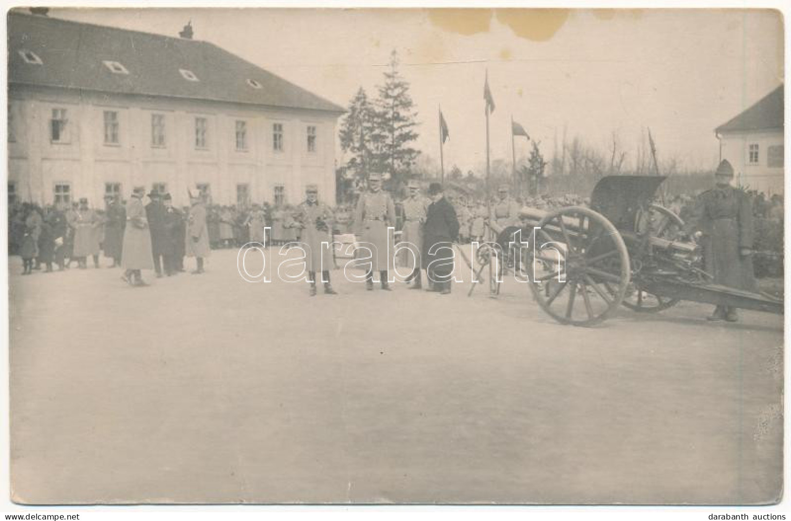 * T3 Arad, Regimentul De Artillerie / Román Tüzérezred / Romanian Military Artillery Regiment, Barracks. Curticean Photo - Unclassified