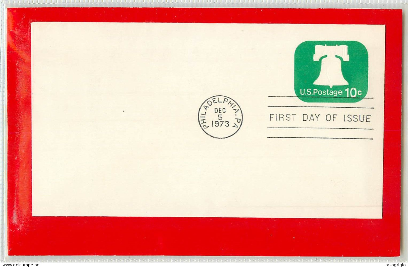 USA - Intero Postale - Ganzsachen - Stationery -  10c. - 1961-80