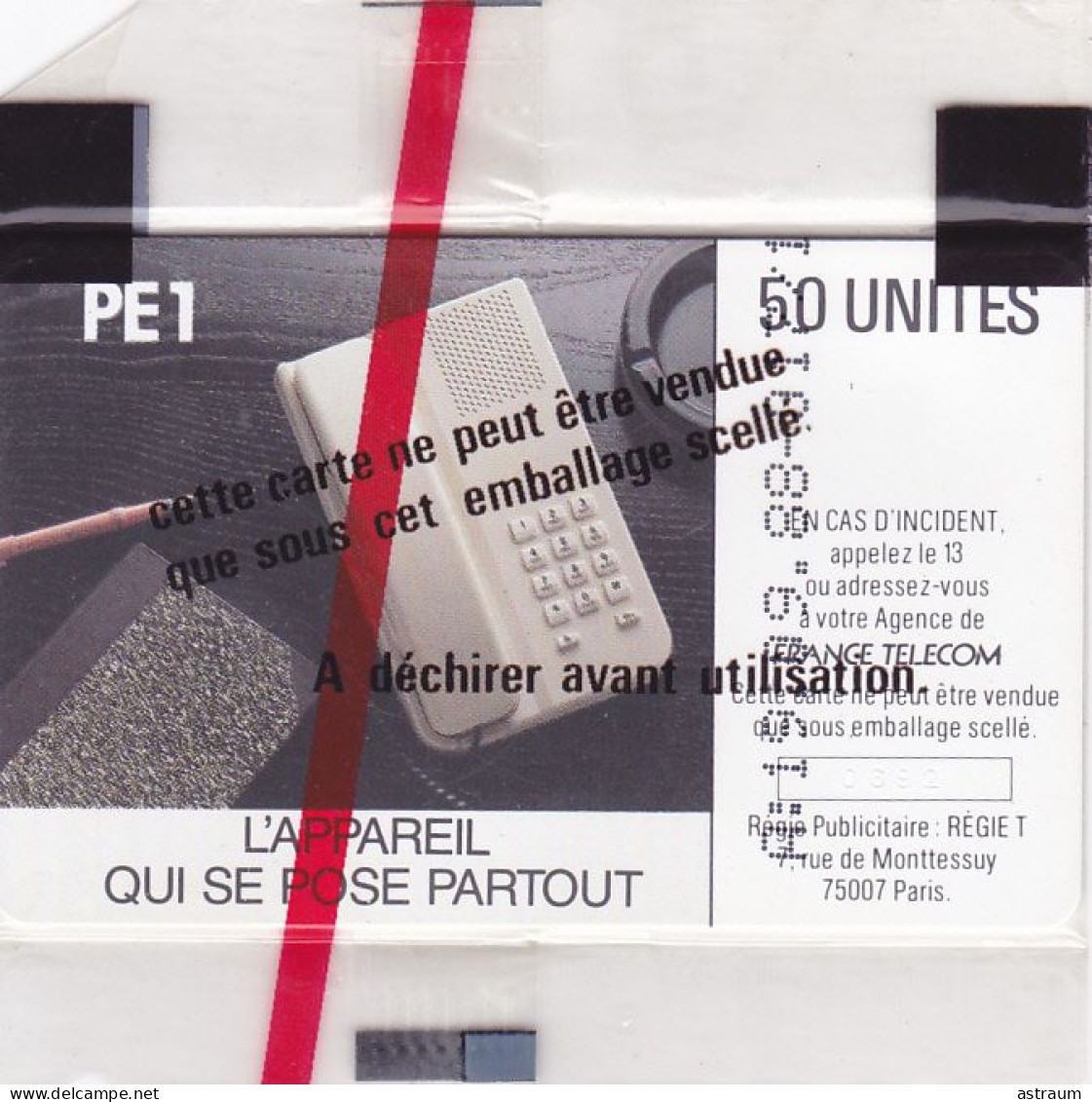 Telecarte Publique F31 NSB - Sur Nos Appareils Vous Etes Bien  - So2 - 10000 Ex - 50 Un - 1988 - 1988