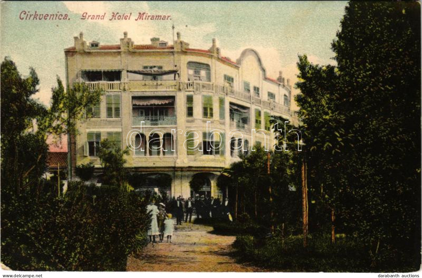 T2/T3 1907 Crikvenica, Cirkvenica; Grand Hotel Miramar (EB) - Ohne Zuordnung