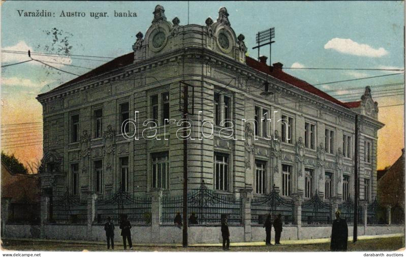 T2 1910 Varasd, Warasdin, Varazdin; Austro Ugar. Banka / Osztrák-magyar Bank / Austro-Hungarian Bank - Ohne Zuordnung
