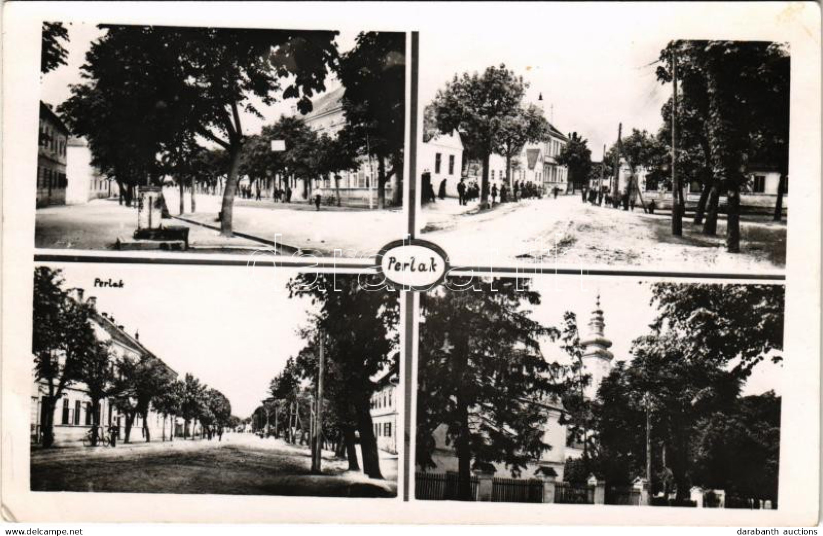 * T2/T3 Perlak, Prelog; Mozaiklap / Multi-view Postcard (EK) - Ohne Zuordnung