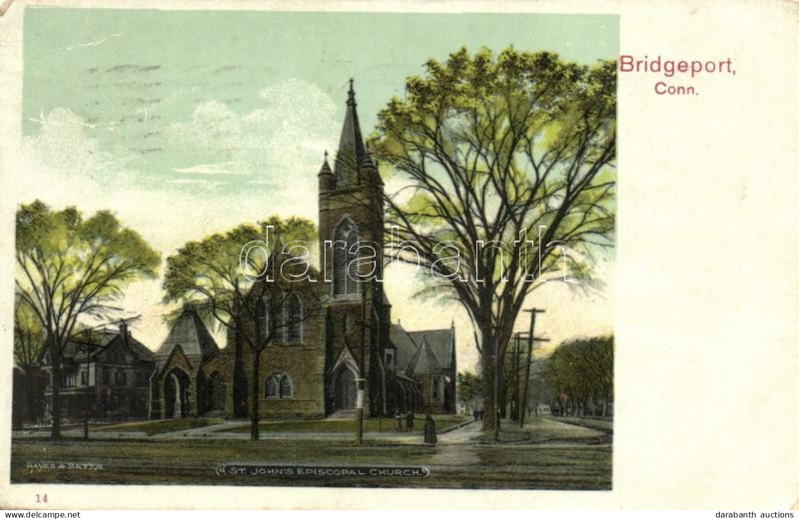 * T3/T4 Bridgeport, St. John's Episcopal Church, Hayes & Betts (Rb) - Non Classés