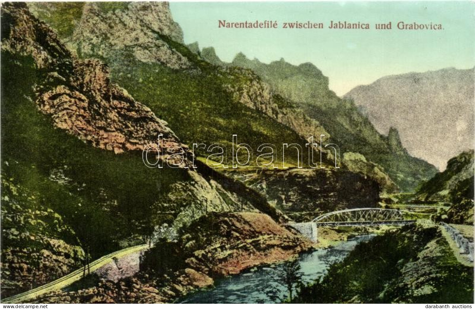 ** T3 Jablanica, Grabovica, Narentadefilé / Bridge (Rb) - Non Classés