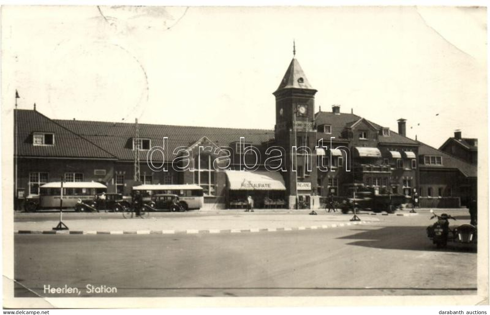 T3 1947 Heerlen, Station / Railway Station (EB) - Zonder Classificatie