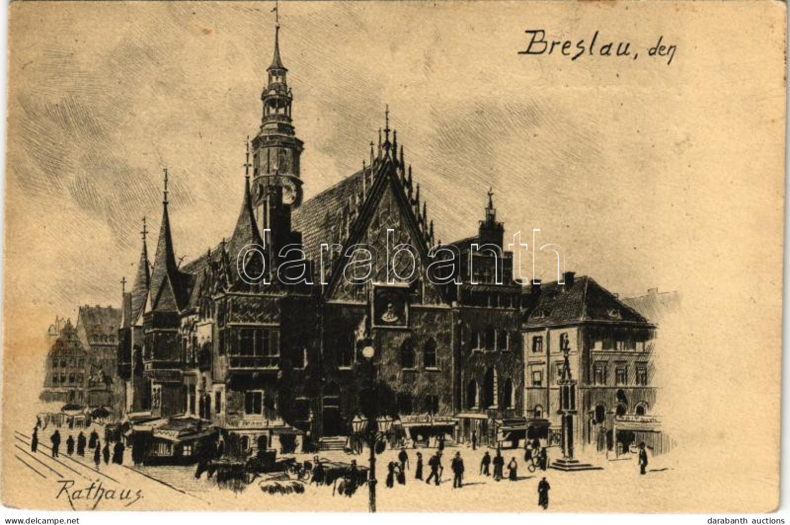 ** T2 Wroclaw, Breslau; Rathaus / Town Hall - Unclassified