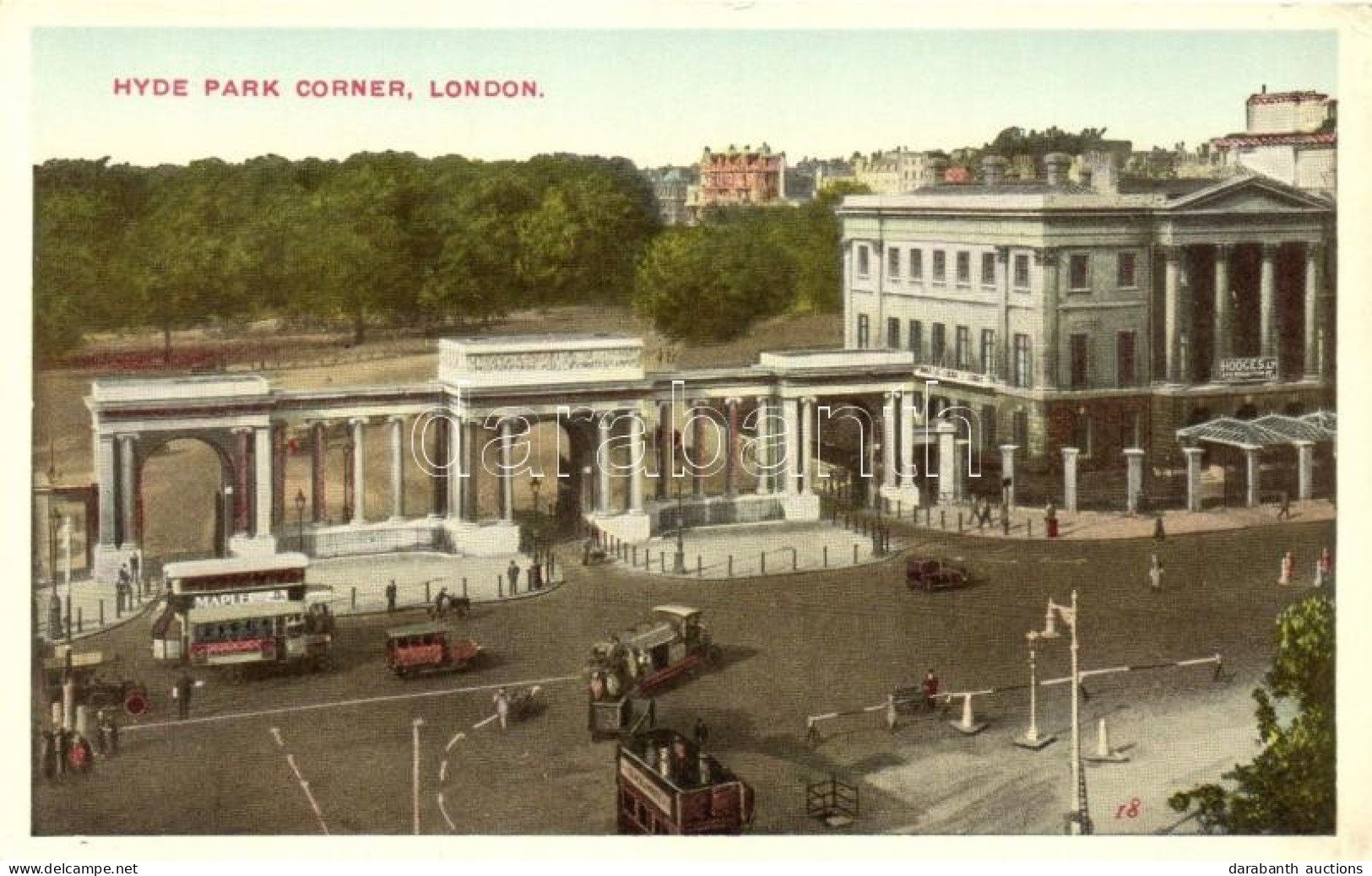 ** T1/T2 London, Hyde Park Corner, Autobuses - Zonder Classificatie