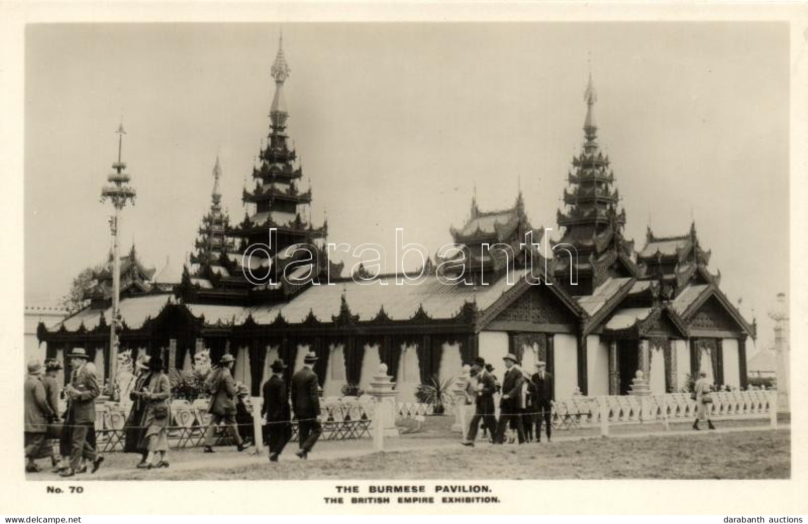 ** T1 1924 Wembley, British Empire Exhibition, Burmese Pavilion - Zonder Classificatie